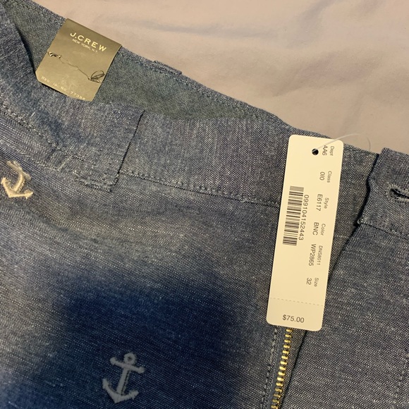 J Crew mens anchor shorts 32 waist with tags - Picture 2 of 2
